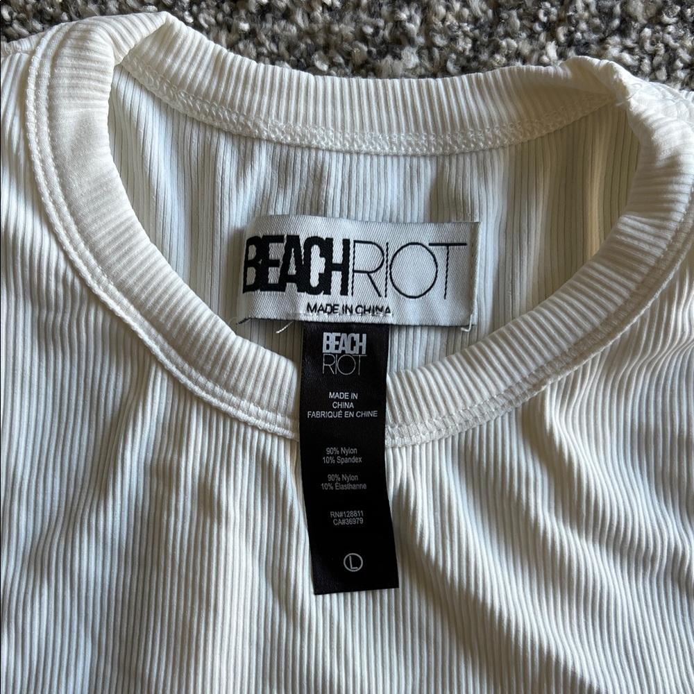 BEACH RIOT | Donna Ribbed Tank - Picture 4 of 6
